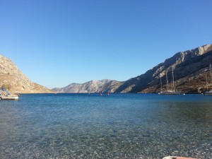 Palionissos | Beach view into the fjord