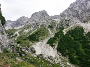 Muttekopfhuette | view from climbing area